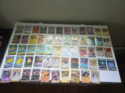 Lot Of 58 Pokemon Cards Flying Pikachu Surfing Pikachu Mewtwo Promo Charizard... - Image 1