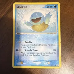 Squirtle Common Regular 83/112 FireRed & LeafGreen Pokemon TCG 2004 50 HP - Image 1