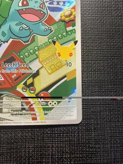 Bulbasaur 037 Full Art Promo First Partner Collection 30th Anniversary Pokemon - Image 5