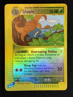 Pokemon Gloom 49/147 Aquapolis Reverse Holo - Image 1
