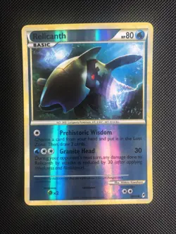 Pokemon TCG Relicanth Call of Legends 69/95 Reverse Holo Common - LP/NM - Image 1