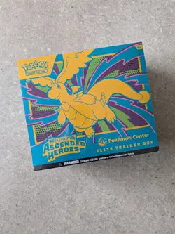 Pokemon TCG Ascended Heroes ETB Elite Trainer Box Pokemon Center - New & Sealed - Image 1
