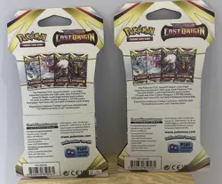 2 POKEMON LOST ORIGIN SLEEVED BOOSTER PACKS - Artwork In Photos - NEW & SEALED - Image 2