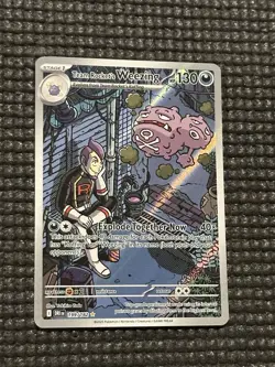 Pokemon TCG Team Rockets Weezing Destined Rivals 199/182 - Image 3