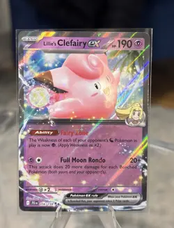 Lillie's Clefairy ex - 056/159 056/159 Pokemon Double Rare SV09: Journey Togethe - Image 1