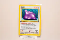 Pokemon Ditto 18/62 Fossil Regular 1st Edition NM - Image 1