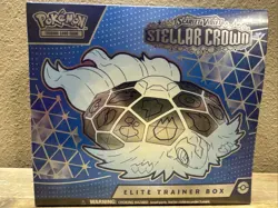 Pokemon TCG Scarlet and Violet Stellar Crown Elite Trainer Box New Sealed - Image 1