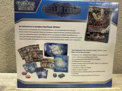 Pokemon TCG Scarlet and Violet Stellar Crown Elite Trainer Box New Sealed - Image 2