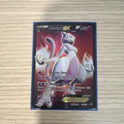 Pokemon Mewtwo EX 158/162 Breakthrough Ultra Rare Full Art Holo 170 HP - Image 1