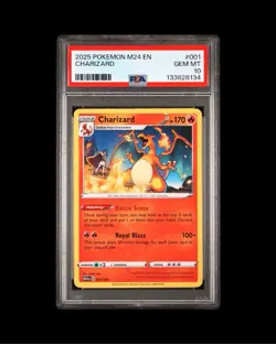 Pokemon M24 001/015 - McDonald's 2024 Charizard - PSA 10 - Image 1