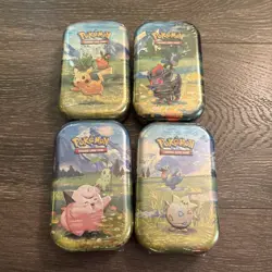 POKEMON ASCENDED HEROES MINI TIN (LOT OF 4) FACTORY SEALED/NEW - Image 1