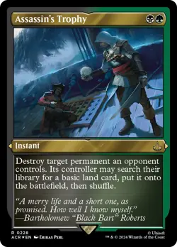 🧙Assassin’s Trophy R 0228 Etched Foil ACR MTG - Image 1