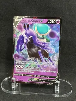 Shadow Rider Calyrex V 074/198 Holo V Rare Chilling Reign Pokemon Near Mint - Image 1