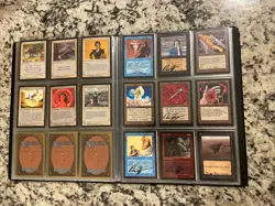 Signed Magic The Gathering Black Lotus Binder Card Lot With 43 Signatures MTG 💀 - Image 2