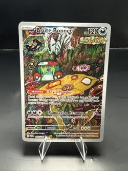 Pokemon Brute Bonnet 207/182 SV04: Paradox Rift Holo - Image 1