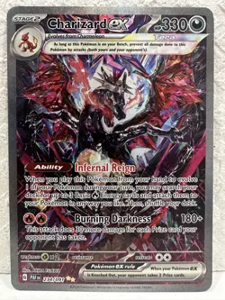 Pokemon Paldean Fates CHARIZARD EX 234/091 Special Illustration Rare SIR NM 🔥 - Image 1