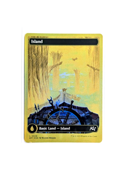 Island L 0508 Basic Land First-Place Foil MTG Aetherdrift DFT EN NM/M - Image 1