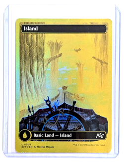 Island L 0508 Basic Land First-Place Foil MTG Aetherdrift DFT EN NM/M - Image 3
