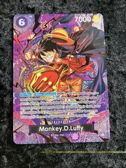 ONE PIECE OP-15 Adventure on KAMI's Island ST26-005 SP Monkey D. Luffy ENGLISH M - Image 4