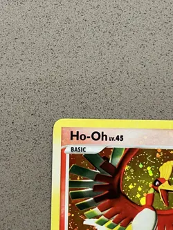 2007 Pokemon Diamond & Pearl Secret Wonders Ho-Oh Holo Bleeding #10/132 - Image 2