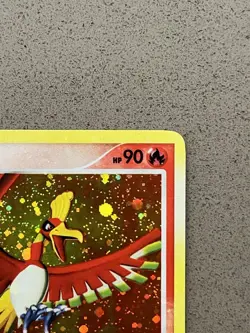 2007 Pokemon Diamond & Pearl Secret Wonders Ho-Oh Holo Bleeding #10/132 - Image 5