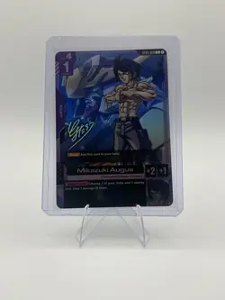 Gundam Gundam Card Game Mikazuki Augus ST05-010 Pilot Card Burst - Image 1