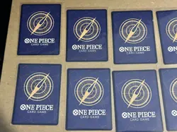 9x Monkey.D.Luffy P-041 Purple Character Promo Card NM - Image 5