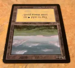 Vintage MTG Beta Plains Lightly Played - Magic the Gathering Beta edition card - Image 4