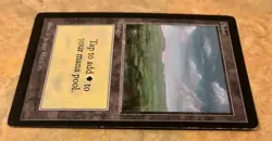 Vintage MTG Beta Plains Lightly Played - Magic the Gathering Beta edition card - Image 5