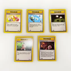 Vintage Pokemon Fossil 1st Edition Trainer Lot (5 Cards) WOTC 1999 NM/LP 🔥 - Image 1