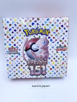 Pokemon Card 151 Booster Box sv2a Japanese Scarlet & Violet Sealed w/shrink - Image 1