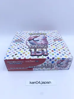 Pokemon Card 151 Booster Box sv2a Japanese Scarlet & Violet Sealed w/shrink - Image 2