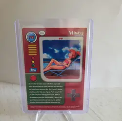 Pokemon Topps Card TV Animation TV3 Misty Ex-NM - Image 2