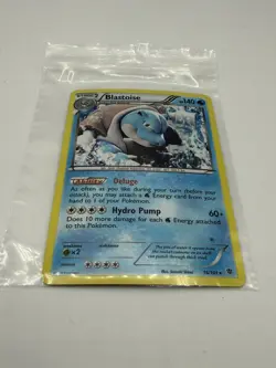 Blastoise 16/101 - Pokemon Plasma Blast Holo Rare Card - Image 1