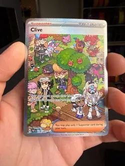 Clive 236/091 Shiney Treasures NM Pokemon Card - Image 1