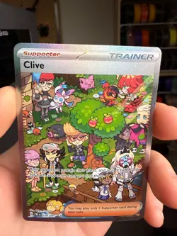 Clive 236/091 Shiney Treasures NM Pokemon Card - Image 3