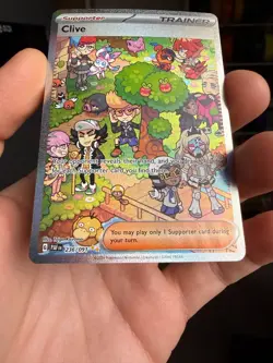 Clive 236/091 Shiney Treasures NM Pokemon Card - Image 4
