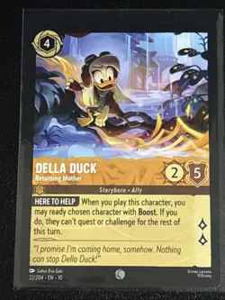 Disney Lorcana DuckTales Theme 7 Card Lot Goldie O'Gilt/Della/Emily/Lena/Violet - Image 4