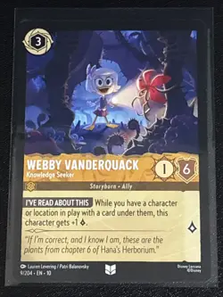 Disney Lorcana DuckTales Theme 7 Card Lot Goldie O'Gilt/Della/Emily/Lena/Violet - Image 5