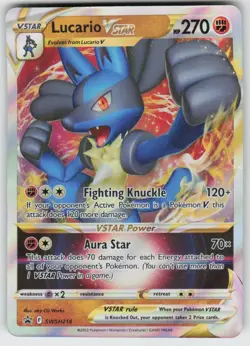 UR - 02 Holo Lucario VSTAR SWSH214 Promo SWSH: Sword & Shield Promo Cards - Image 1