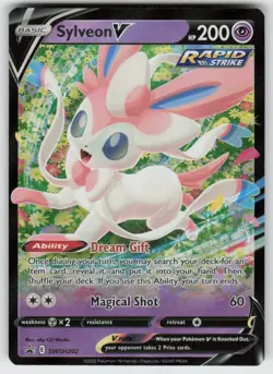 UR - 03 Holo Sylveon V SWSH202 Promo SWSH: Sword & Shield Promo Cards - Image 1