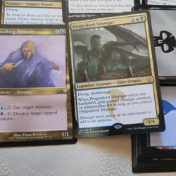 Commander Magic Deck MTG Cards = ALL 100 ***VAMPIRES*** Dragonlord Silumgar - Image 1