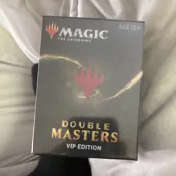 Magic: The Gathering Double Masters VIP Edition Booster Box English Foil 2020 - Image 1