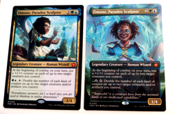 2x Zimone, Paradox Sculptor (1 Regular/1 Borderless) - EN M 0126/351 - Image 1
