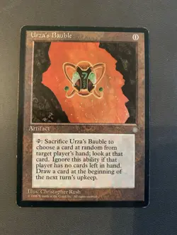URZA'S BAUBLE X1 MAGIC MTG ICE AGE LIGHT PLAY (LP) 1997 - Image 1