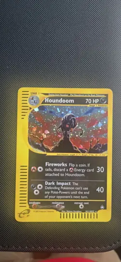 Houndoom Holo Aquapolis MINT H11/H32 Pokemon TCG NM/M - Image 1