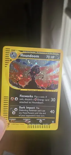 Houndoom Holo Aquapolis MINT H11/H32 Pokemon TCG NM/M - Image 2
