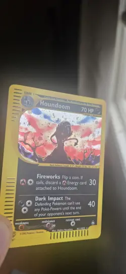Houndoom Holo Aquapolis MINT H11/H32 Pokemon TCG NM/M - Image 3