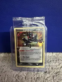 Greninja Gold Star Celebrations Promo SWSH144 2021 Pokemon TCG Sealed Card - Image 1