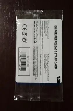 Pokemon TCG: Mega Evolution Perfect Order STAFF Promos (All 4 cards, sealed NEW) - Image 2